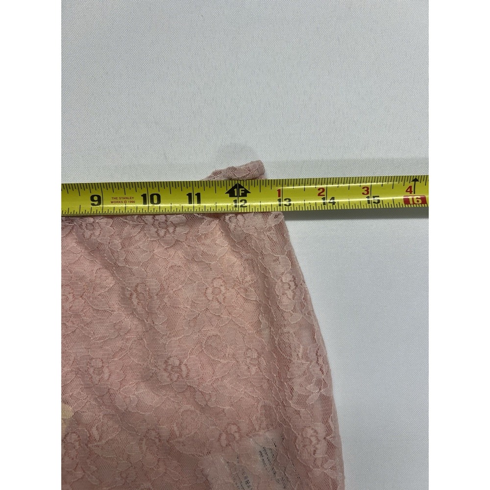 Peppermayo Dance Again Lace Mini Skirt US 2/Au 6 Sheer Pink Coquette Fairy - Picture 12 of 12